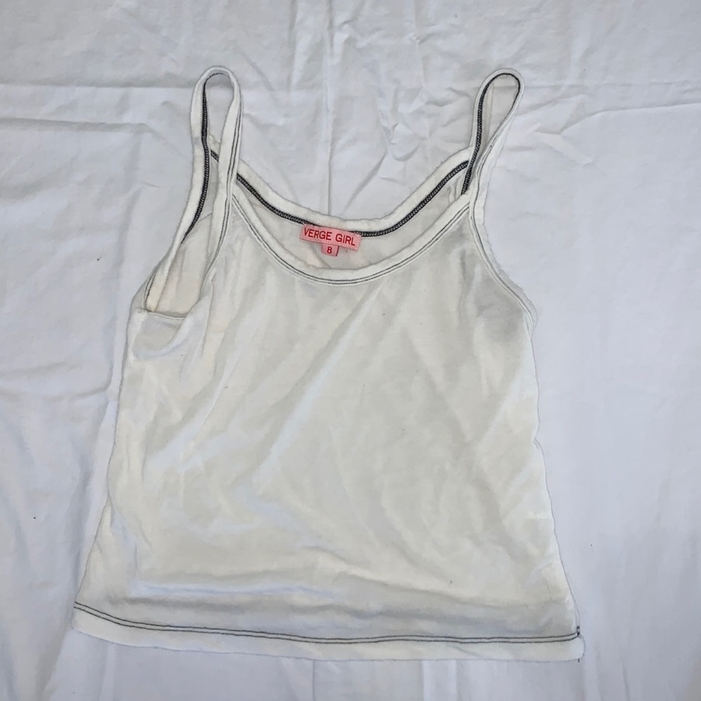 white verge girl tank